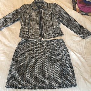 WHBM business skirt set